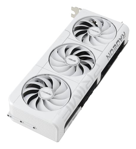 ASUS PRIME - OC Edition - graphics card - Radeon RX 9070 XT - 16 GB - white — view 6