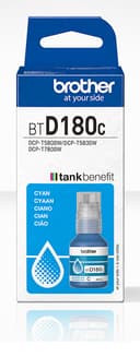 Brother BTD180C - Cyan - original - ink refill - for Brother DCP-T580DW thumbnail 1