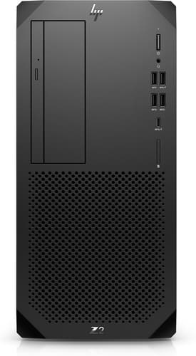 HP Workstation Z2 G9 - Tower 4U - 1 x Core i7 13700 / up to 5.2 GHz - RAM 16 GB - SSD 512 GB - NVMe - RTX A2000 - Gigabit Ethernet - Win 11 Pro - monitor: none - keyboard: UK - black — view 1