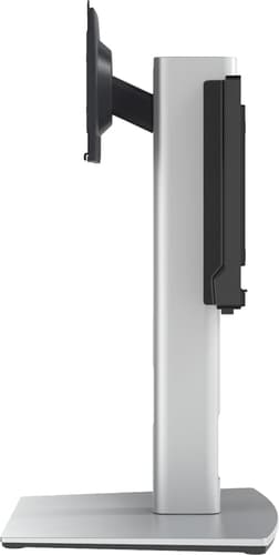 Dell CFS22 - Stand - for monitor/desktop - lockable - silver - screen size: 19"-27" - mounting interface: 100 x 100 mm - desktop
