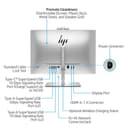 HP EliteOne 840 G9 - All-in-one Core i5 12500 / up to 4.6 GHz - RAM 16 GB - SSD 512 GB - NVMe - UHD Graphics 770 - Gigabit Ethernet, Bluetooth 5.2, IEEE 802.11ax (Wi-Fi 6E) - Win 10 Pro (includes Win 11 Pro Licence) - monitor: LED 23.8" 1920 x 1080 (Full HD) @ 60 Hz touchscreen - keyboard: UK - with HP 5 years Next Business Day Onsite Hardware Support for Desktops - with HP Wolf Pro Security Edition (1 year) thumbnail 13