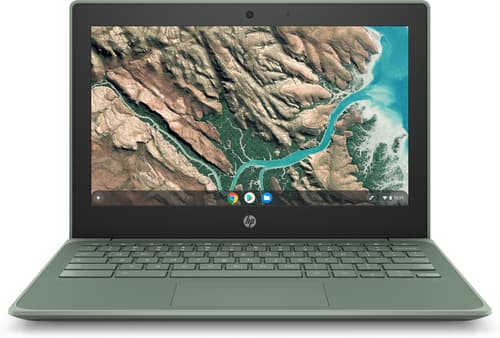 HP Chromebook 11 G8 Education Edition - 180-degree hinge design - Intel Celeron - N4120 / up to 2.6 GHz - Chrome OS (with Chrome Education Upgrade) - UHD Graphics 600 - 4 GB RAM - 32 GB eMMC - 11.6" IPS touchscreen 1366 x 768 (HD) - Wi-Fi 5 - chalkboard grey - kbd: UK