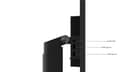 Lenovo ThinkVision T24m-29 - LED monitor - 24" (23.8" viewable) - 1920 x 1080 Full HD (1080p) - IPS - 250 cd/m� - 1000:1 - 4 ms - HDMI, DisplayPort, USB-C - raven black thumbnail 9