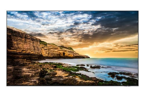 Samsung QE85T - 85" Diagonal Class QET Series LED-backlit LCD display - digital signage - Tizen OS - 4K UHD (2160p) 3840 x 2160
