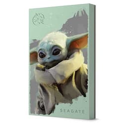 Seagate FireCuda - Star Wars The Mandalorian Grogu Special Edition - hard drive - 2 TB - external (portable) - USB 3.2 Gen 1 - with 3 years Seagate Rescue Data Recovery
