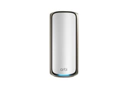 NETGEAR Orbi 970 Series RBE970 - Wi-Fi system - (extender) - up to 2,700 sq.ft - mesh 10GbE, 2.5GbE, Wi-Fi 7 Quad-Band
