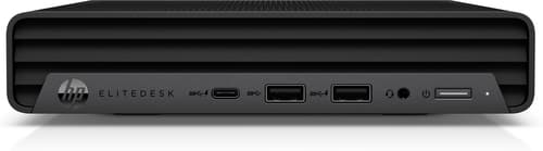 HP EliteDesk 800 G6 - Mini desktop - Core i7 10700T / up to 4.5 GHz - vPro - RAM 8 GB - SSD 256 GB - NVMe, TLC - UHD Graphics 630 - Gigabit Ethernet, IEEE 802.11ax (Wi-Fi 6) - 802.11a/b/g/n/ac/ax, Bluetooth 5.1 - Win 10 Pro 64-bit - monitor: none - keyboard: UK