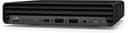 HP ProDesk 405 G8 - Mini desktop Ryzen 5 5600GE / up to 4.4 GHz - RAM 8 GB - SSD 256 GB - NVMe - Radeon Graphics - Gigabit Ethernet, Bluetooth 5.2 - Win 10 Pro (includes Win 11 Pro Licence) - monitor: none - keyboard: UK