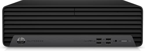 HP EliteDesk 800 G6 - SFF - Core i7 10700 / up to 4.8 GHz - vPro - RAM 16 GB - SSD 512 GB - NVMe - DVD-Writer - UHD Graphics 630 - Gigabit Ethernet - Win 10 Pro 64-bit - monitor: none - keyboard: UK — view 1