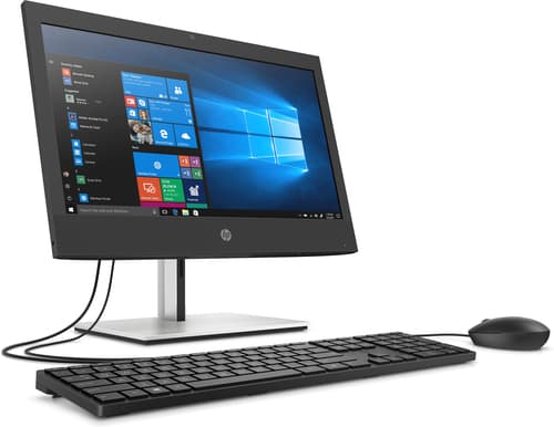 HP ProOne 440 G6 - All-in-one - Core i3 10100T / up to 3.8 GHz - RAM 8 GB - SSD 256 GB - NVMe - DVD-Writer - UHD Graphics 630 - Gigabit Ethernet - Bluetooth 5.0, 802.11a/b/g/n/ac/ax - Win 10 Pro 64-bit - monitor: LED 23.8" 1920 x 1080 (Full HD) - keyboard: UK — view 4