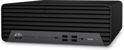 HP ProDesk 600 G6 - SFF - Core i7 10700 / 2.9 GHz - RAM 8 GB - SSD 256 GB - NVMe, TLC - DVD-Writer - UHD Graphics 630 - GigE - Win 10 Pro 64-bit - monitor: none - keyboard: UK — view 3