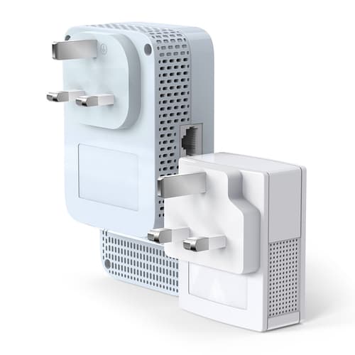 TP-Link TL-WPA7517 KIT V2 Wi-Fi Kit - Powerline adapter kit 1GbE, HomePlug AV (HPAV), HomePlug AV (HPAV) 2.0, IEEE 1901 - Wi-Fi 5 - Dual Band - wall-pluggable