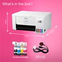 Epson EcoTank ET-2876 - Multifunction printer - colour - ink-jet - ITS - A4 (media) - up to 10 ppm (printing) - 100 sheets - Wi-Fi, USB - white thumbnail 2