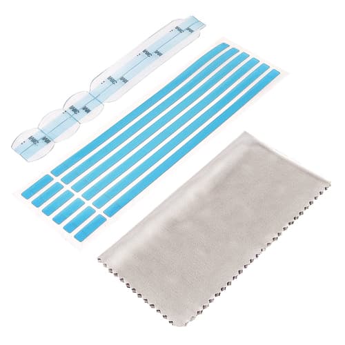 StarTech.com Privacy Screen Adhesive Strips and Mounting Tabs, Installation Kit for Laptop/Computer Monitor Anti Glare Privacy Filters, Replacement Strips and Holder Tabs - Anti Glare Screen Holder Tabs (MON-PRIVACY-SCREEN-K) - Display privacy filter mounting kit - clear