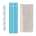 StarTech.com Privacy Screen Adhesive Strips and Mounting Tabs, Installation Kit for Laptop/Computer Monitor Anti Glare Privacy Filters, Replacement Strips and Holder Tabs - Anti Glare Screen Holder Tabs (MON-PRIVACY-SCREEN-K) - Display privacy filter mounting kit - clear