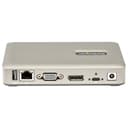 StarTech.com USB C Dock, USB-C to DisplayPort 4K 30Hz or VGA, Mini USB-C Laptop Docking Station with 65W Power Delivery Pass-Through Charging, 4-Port USB 3.1 Gen 1 Hub, GbE
