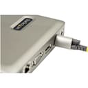 StarTech.com USB C Dock, USB-C to DisplayPort 4K 30Hz or VGA, Mini USB-C Laptop Docking Station with 65W Power Delivery Pass-Through Charging, 4-Port USB 3.1 Gen 1 Hub, GbE