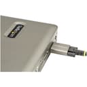 StarTech.com USB C Dock, USB-C to DisplayPort 4K 30Hz or VGA, Mini USB-C Laptop Docking Station with 65W Power Delivery Pass-Through Charging, 4-Port USB 3.1 Gen 1 Hub, GbE