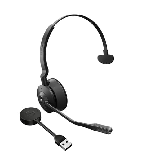 Jabra Engage 55 Mono - Headset - on-ear - DECT - wireless - Certified for Microsoft Teams — view 1