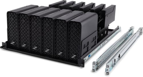 HP - Rack rail kit - mini - for Workstation Z2 G9 — view 1