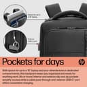 HP Renew Executive - Notebook carrying backpack - 16.1" - black - for HP 250 G9 Notebook, Fortis 11 G9 Q Chromebook, ZBook Fury 16 G10 Mobile Workstation