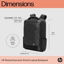 HP Renew Executive - Notebook carrying backpack - 16.1" - black - for HP 250 G9 Notebook, Fortis 11 G9 Q Chromebook, ZBook Fury 16 G10 Mobile Workstation