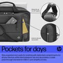 HP Renew Executive - Notebook carrying shoulder bag - 16.1" - black - for HP 250 G9, Fortis 11 G9, ZBook Firefly 14 G9, ZBook Fury 16 G10, 16 G9