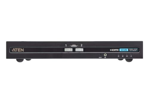 ATEN CS1182H4 - KVM / audio switch - secure, PSD PP v4.0 compliant - 2 x KVM / audio - 1 local user - desktop