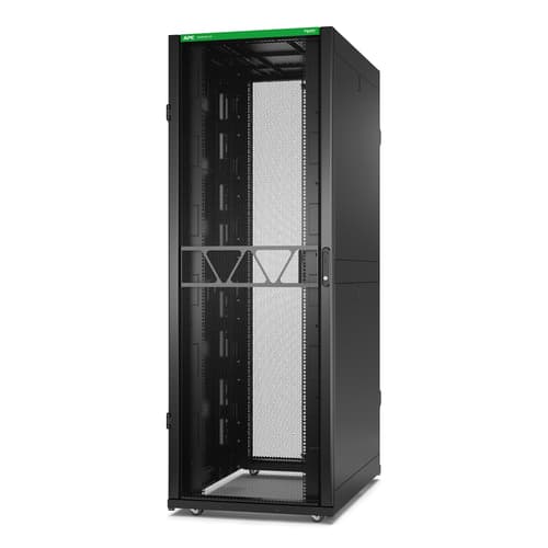 APC NetShelter SX Gen 2 - Rack cabinet - 2124H x 750W x 1200D mm, with sides - floor-standing - black - 45U - 19" - TAA Compliant — view 1