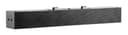 HP S101 - Sound bar - for monitor - 2.5 Watt - black (grille colour - black) - for HP 280, 34, Z1 G9, Elite 600 G9, 800 G9, EliteDesk 80X G8, Pro 400 G9, ProDesk 405 G8 thumbnail 2