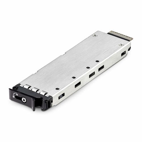 StarTech.com M.2 NVMe SSD Drive Tray for use in PCIe Expansion Product Series - Drive Tray for an Additional Hot Swappable Drive (TR-M2-REMOVABLE-PCIE) - Interface adapter - M.2 - M.2 NVMe Card / PCIe 4.0 (NVMe) - PCIe 4.0 - black, silver