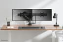 Neomounts by Newstar Screen Desk Mount 2 screens(topfix clamp &grommet) thumbnail 15