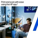 HP Deskjet 2921 All-in-One - Multifunction printer - colour - ink-jet - 216 x 297 mm (original) - A4/Legal (media) - up to 6 ppm (copying) - up to 7.5 ppm (printing) - 60 sheets - USB 2.0, Wi-Fi(n) - black cement with evening fog accents thumbnail 13