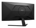 AOC Basic-line CU34B3E - B3 Series - LED monitor - curved - 34" - 3440 x 1440 WQHD @ 120 Hz - VA - 300 cd/m� - 3500:1 - HDR10 - 1 ms - HDMI, DisplayPort - black thumbnail 15