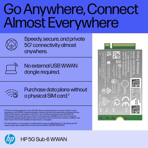 HP 5G SOLUTION WWAN — view 3
