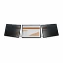 StarTech.com 4-Way 12.3in Surface Pro 4/5/6/7/7+ Privacy Screen Filter, Portrait/Landscape, Touch-Enabled, +/- 30 Deg. View, Blue Light Reduction, Matte Finish - Notebook privacy filter (horizontal) - adhesive - 12.3" - black