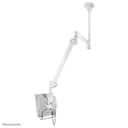 Neomounts FPMA-HAC100 - Bracket - full-motion - for LCD display - medical - white - screen size: 10"-24" - ceiling mountable thumbnail 3