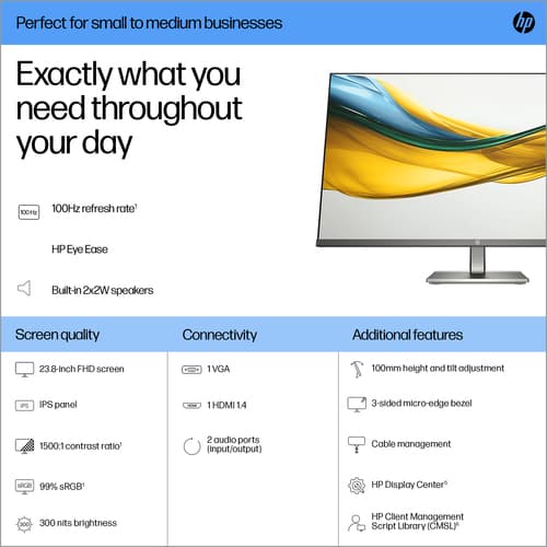 HP S5 524DA FHD MONITOR — view 4