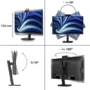 Philips 27B2U3601H - 3000 Series - LED monitor - 27" - 2560 x 1440 QHD @ 120 Hz - IPS - 350 cd/m� - 1500:1 - 4 ms - HDMI, DisplayPort, USB-C - speakers - black thumbnail 3