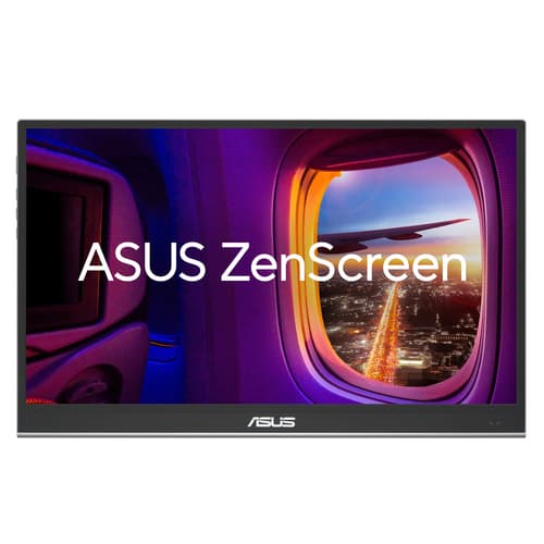 ASUS ZenScreen OLED MQ16AHE - OLED monitor - 15.6" - portable - 1920 x 1080 Full HD (1080p) @ 60 Hz - 400 cd/m� - 1000000:1 - HDR10 - Mini HDMI, 2xUSB-C