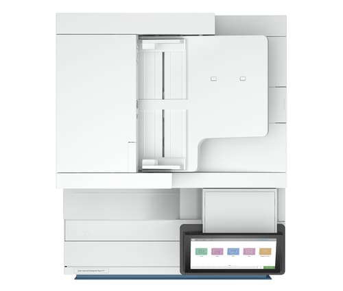 HP LaserJet Enterprise Flow MFP 8801z - Multifunction printer - colour - laser - A3 (297 x 420 mm) (original) - A3/Ledger (media) - up to 60 ppm (copying) - up to 60 ppm (printing) - 2180 sheets - 33.6 Kbps - Gigabit LAN, USB 2.0 host, USB 3.0, USB 3.0 host — view 12