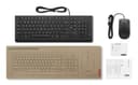 Lenovo Essential Wired Combo - keyboard and mouse set - QWERTY - UK - black Input Device thumbnail 4