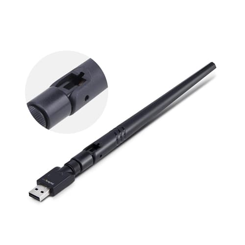 StarTech.com USB Bluetooth 5.3 Adapter for PC, Class 1, Windows/Linux - Network adapter - USB 2.0 - Bluetooth 5.3, Bluetooth 5.3 EDR, Bluetooth 5.3 LE - Class 1 - black — view 3