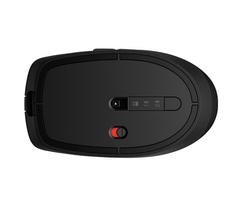 HP 715 - Mouse - multi-device, rechargeable - 7 buttons - wireless, wired - Bluetooth 3.0, 2.4 GHz - USB wireless receiver - black — view 15