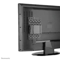 Neomounts NS-MPM100 - Mounting kit - for media player / mini PC - black - wall-mountable, on the TV, VESA bracket mounting