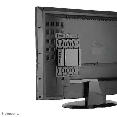 Neomounts NS-MPM100 - Mounting kit - for media player / mini PC - black - wall-mountable, on the TV, VESA bracket mounting