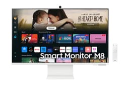 Samsung S32DM801UU - M80D Series - LED monitor - Smart - 32" - 3840 x 2160 4K UHD (2160p) @ 60 Hz - VA - 400 cd/m� - 3000:1 - HDR10, HDR10+ - 4 ms - HDMI, USB-C - speakers - warm white