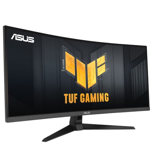 ASUS TUF Gaming VG34VQ3B - LED monitor - gaming - curved - 34" - 3440 x 1440 WQHD @ 180 Hz - VA - 400 cd/m� - 4000:1 - DisplayHDR 400 - 1 ms - 2xHDMI, 2xDisplayPort - speakers - black — view 5