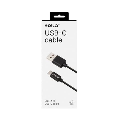 USB - TYPE C CABLE BLACK 2M — view 4