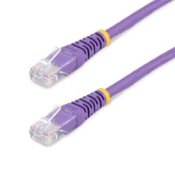 STARTECH 6 FT. PURPLE MOLDED CAT. 5E